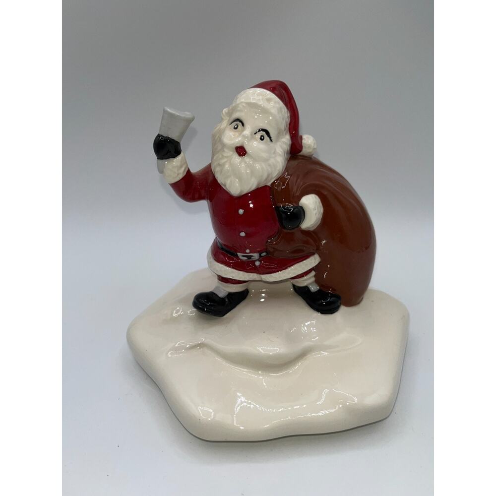 Vintage Japan Replacement Santa Claus Cookie Jar (LID ONLY) Replacement Top - Picture 7 of 16